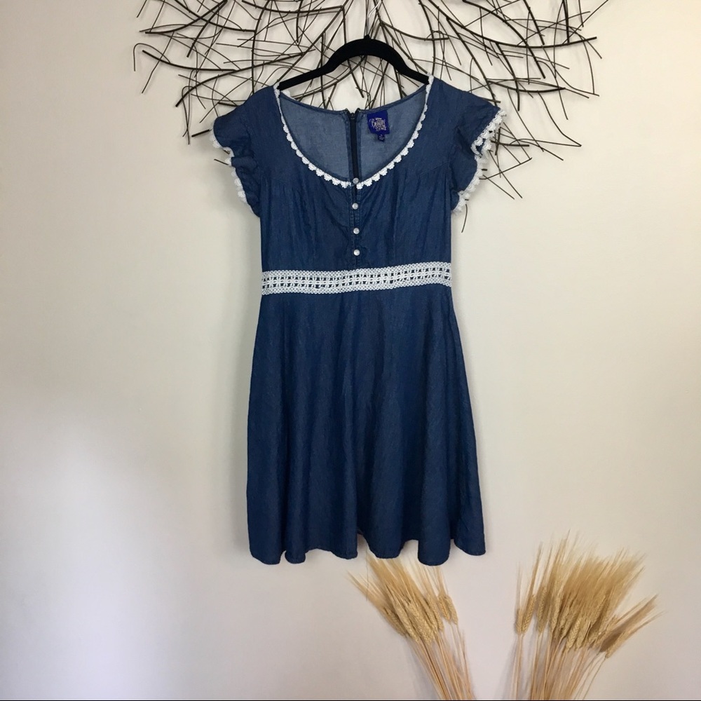 🎈🎈🎈Blue BELLE Disney beauty beast cottage core dress